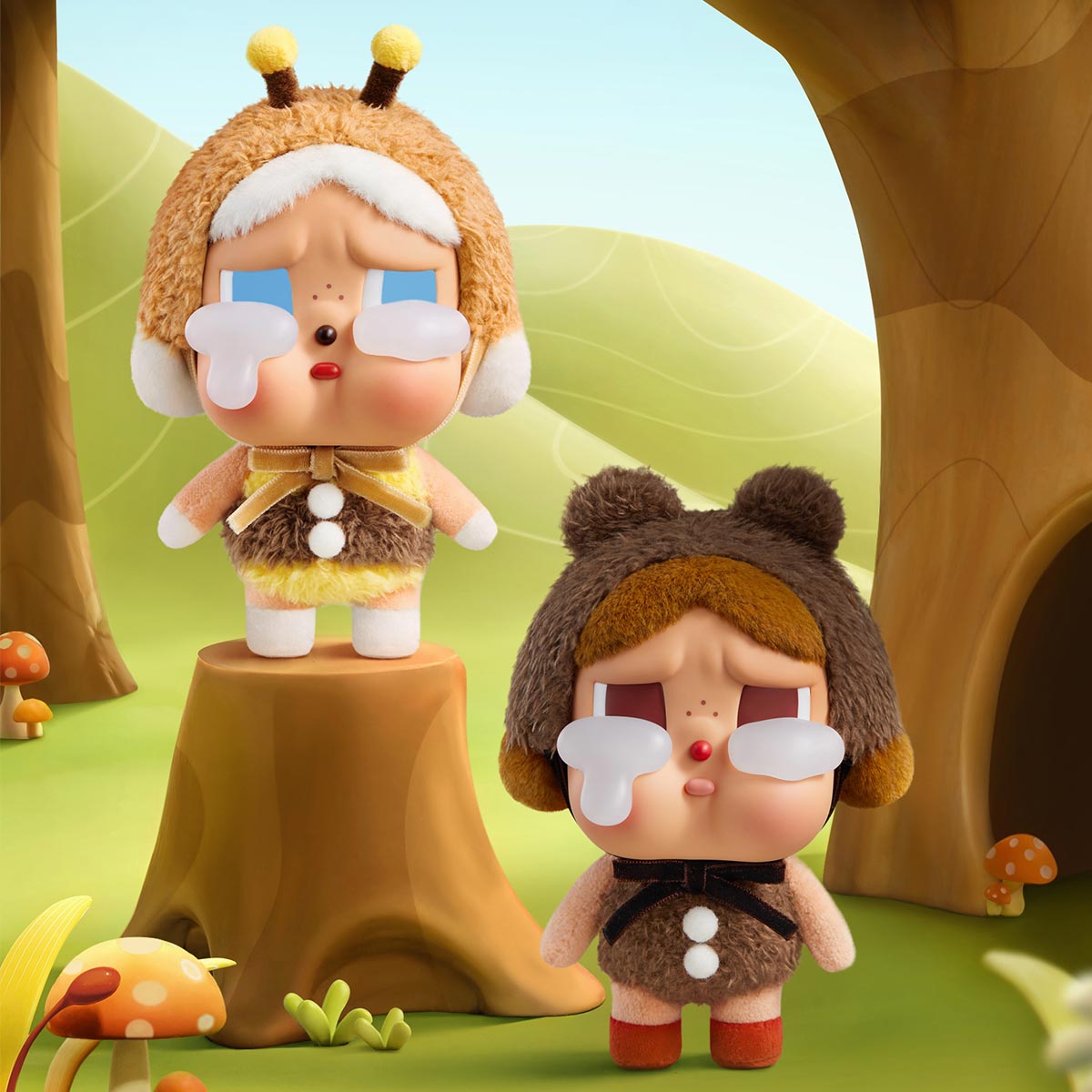 CRYBABY Crying Again Series – Vinyl Face Plush Blind Box