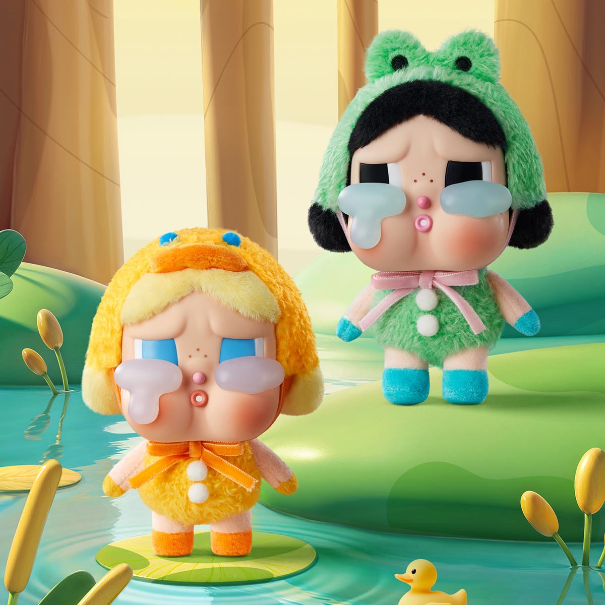 CRYBABY Crying Again Series – Vinyl Face Plush Blind Box