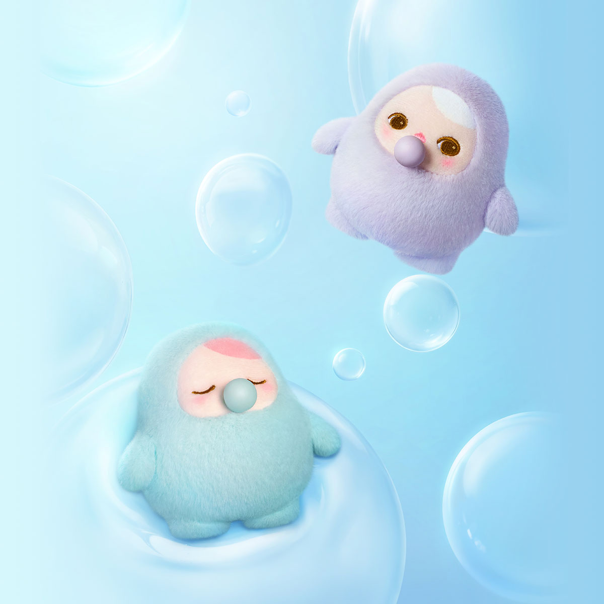 PUCKY Beanie Bubble Up Series – Plush Pendant Blind Box