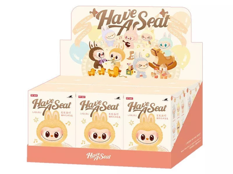 The Monsters - Have a Seat Vinyl Plush Blind Box