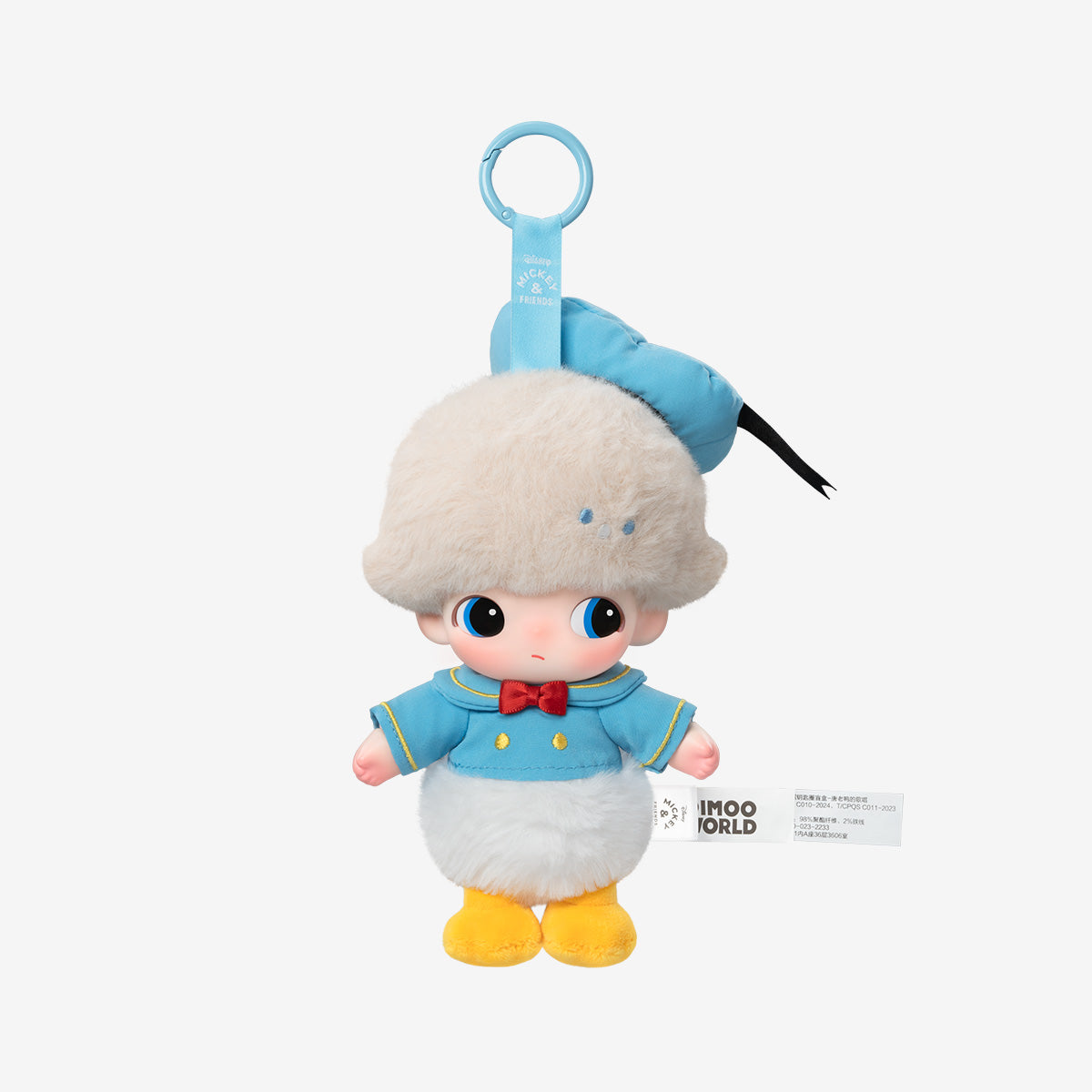 DIMOO WORLD × DISNEY Series – Vinyl Plush Keychain Blind Box