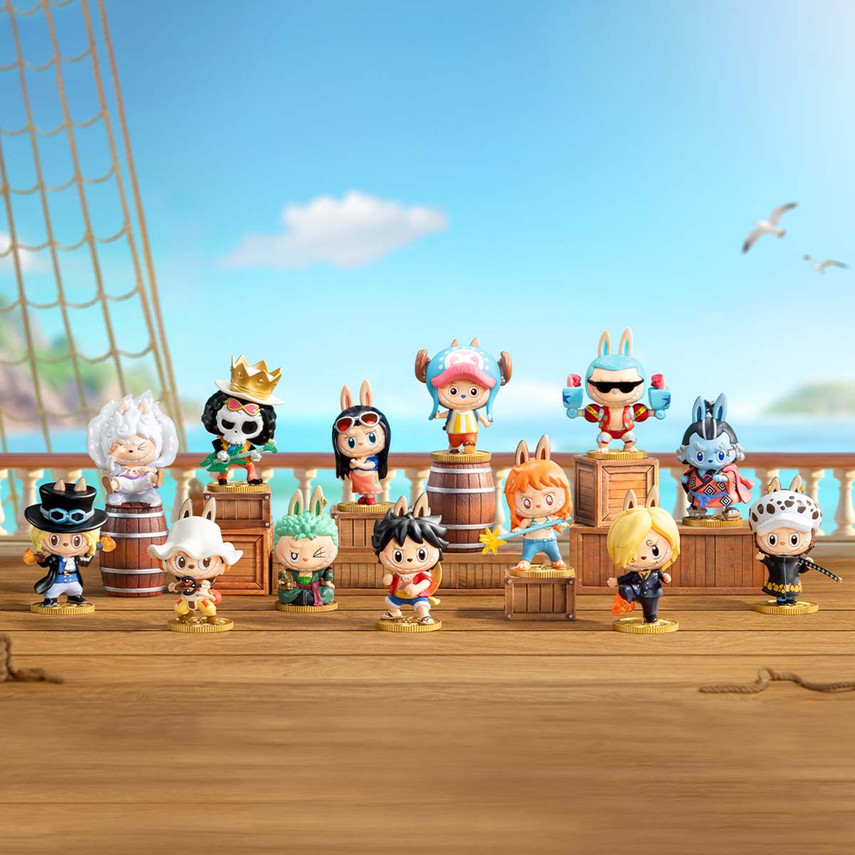THE MONSTERS x One Piece Series Figures – Limited Edition Collectible Blind Boxes